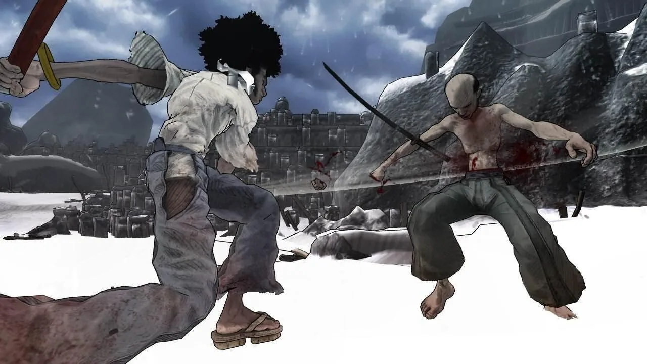 Afro Samurai gameplay on PlayStation 3