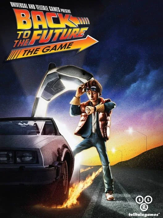 Back to the Future: The Game box art