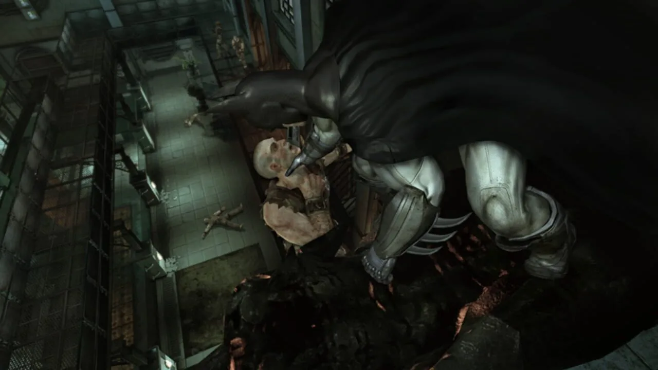Batman: Arkham Asylum gameplay on PlayStation 3