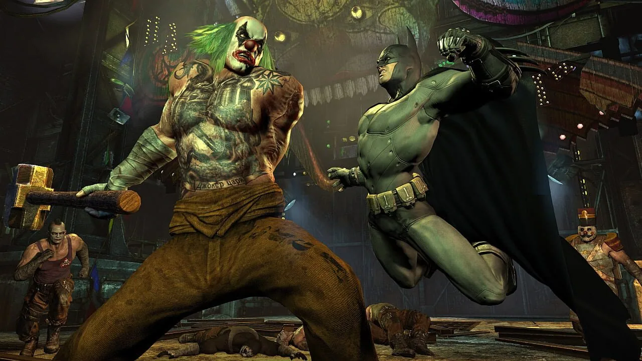 Batman: Arkham City gameplay on PlayStation 3