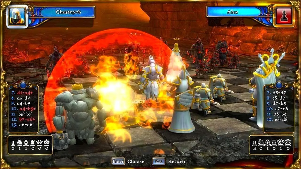 Battle vs. Chess screenshot 2