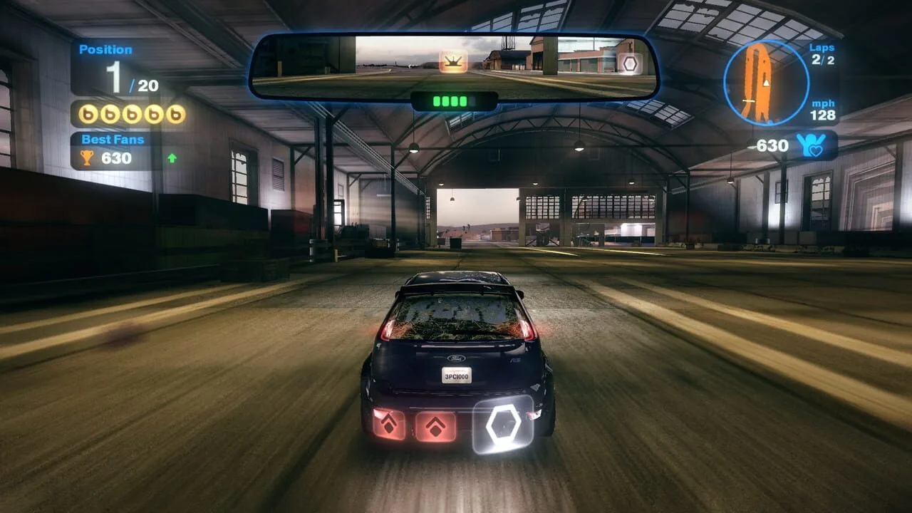Blur gameplay on PlayStation 3