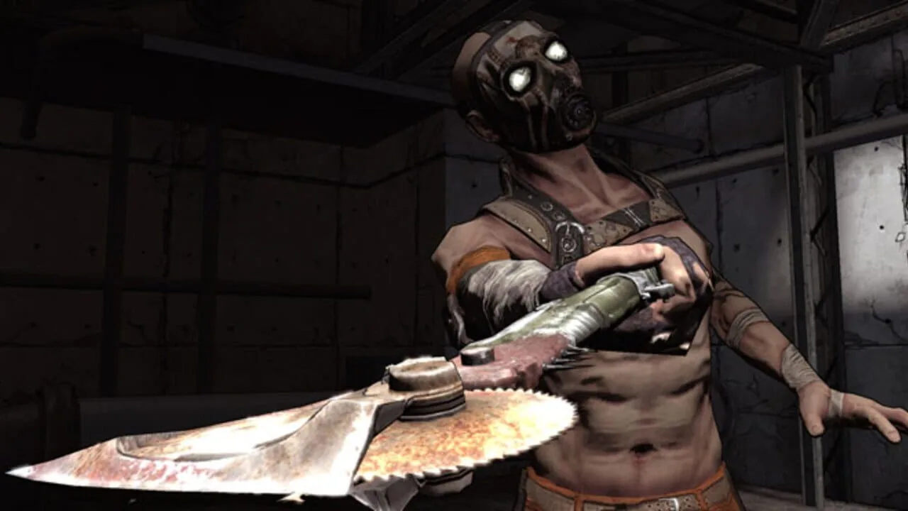 Borderlands gameplay on PlayStation 3