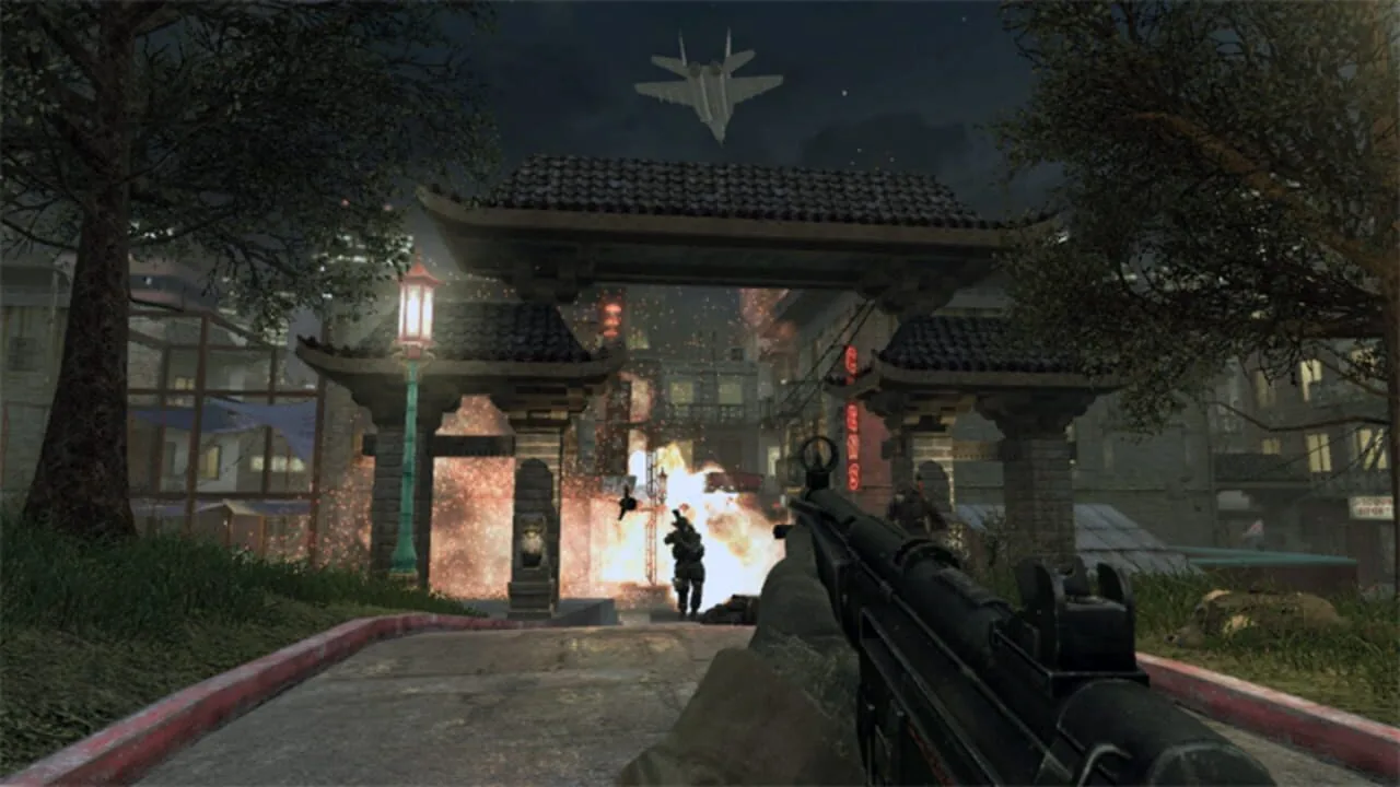 Call of Duty 4: Modern Warfare gameplay on PlayStation 3