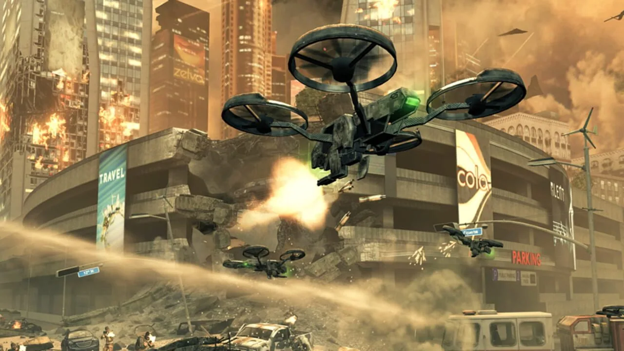 Call of Duty: Black Ops II gameplay on PlayStation 3