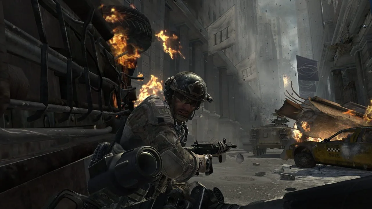 Call of Duty: Modern Warfare 3 gameplay on PlayStation 3