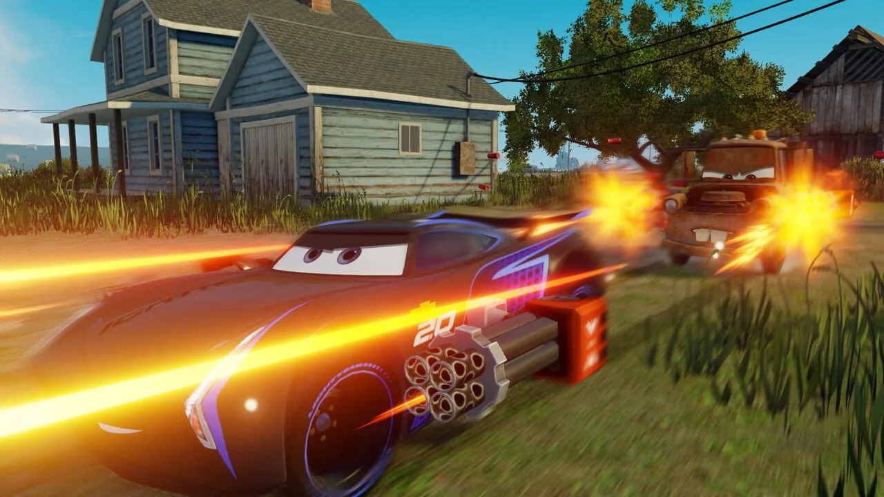 Cars 3: Driven to Win gameplay on Wii U