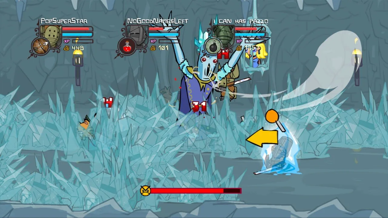 Castle Crashers gameplay on PlayStation 3