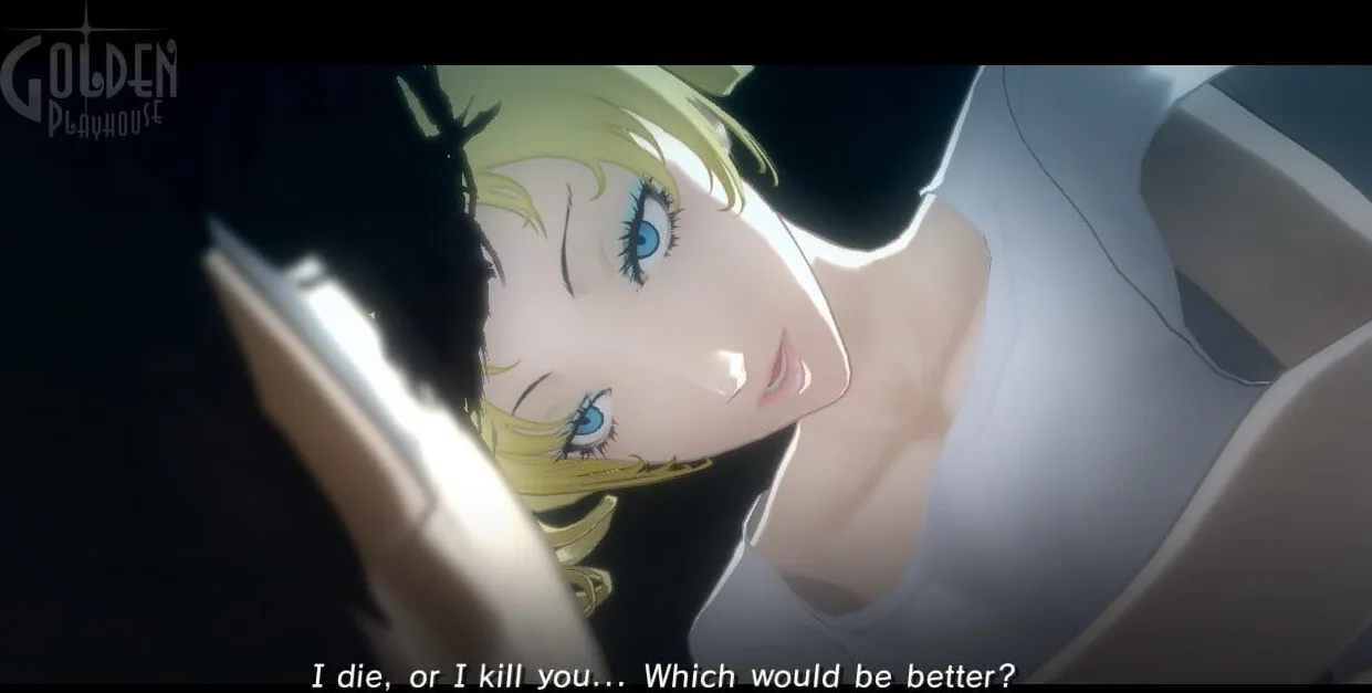 Catherine gameplay on PlayStation 3