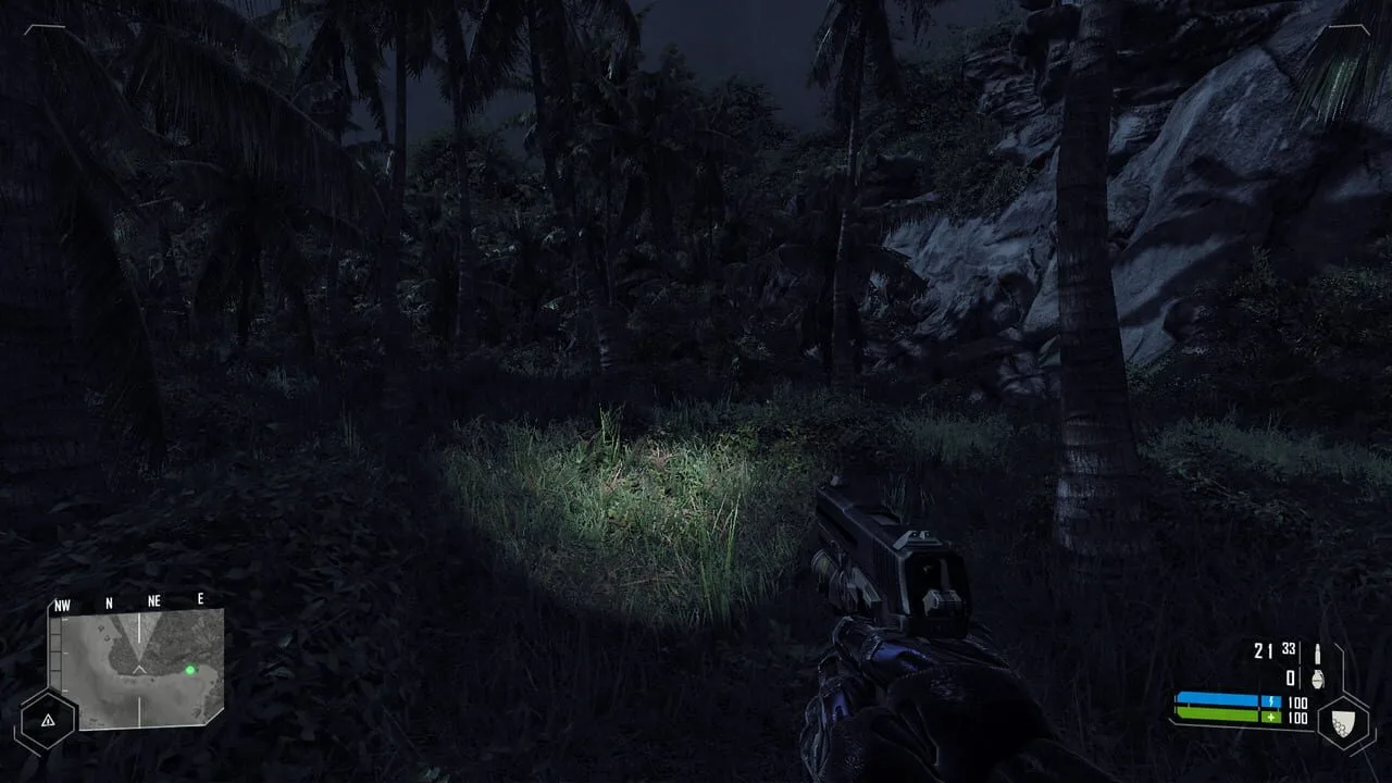 Crysis gameplay on PlayStation 3
