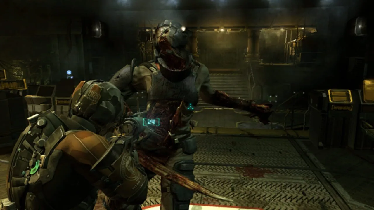 Dead Space 2 gameplay on PlayStation 3