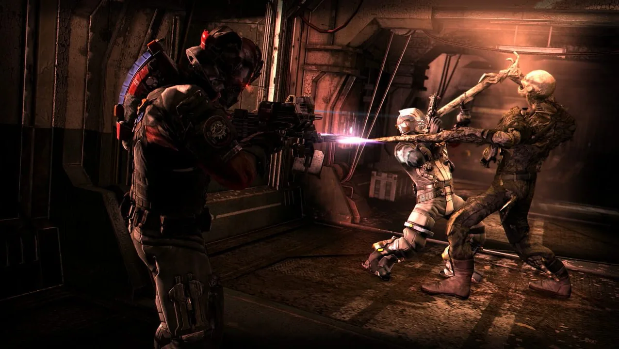 Dead Space 3 gameplay on PlayStation 3