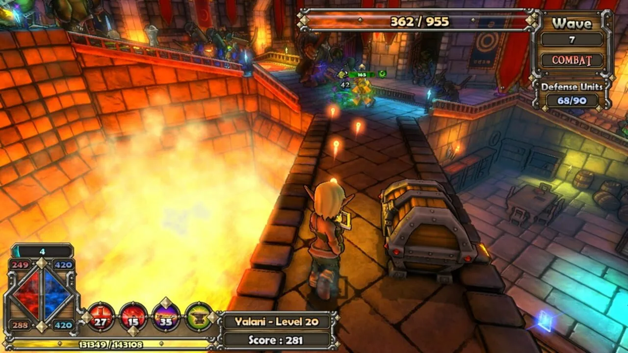 Dungeon Defenders screenshot 2
