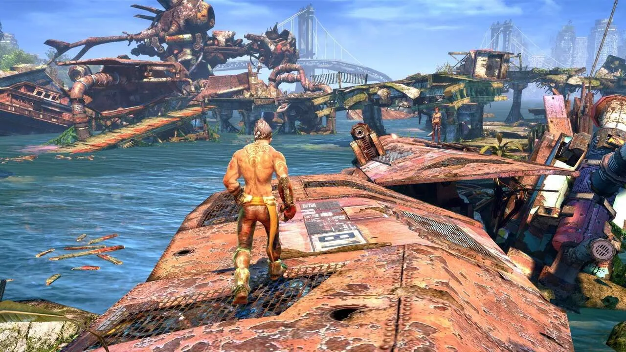 Enslaved: Odyssey to the West gameplay on PlayStation 3