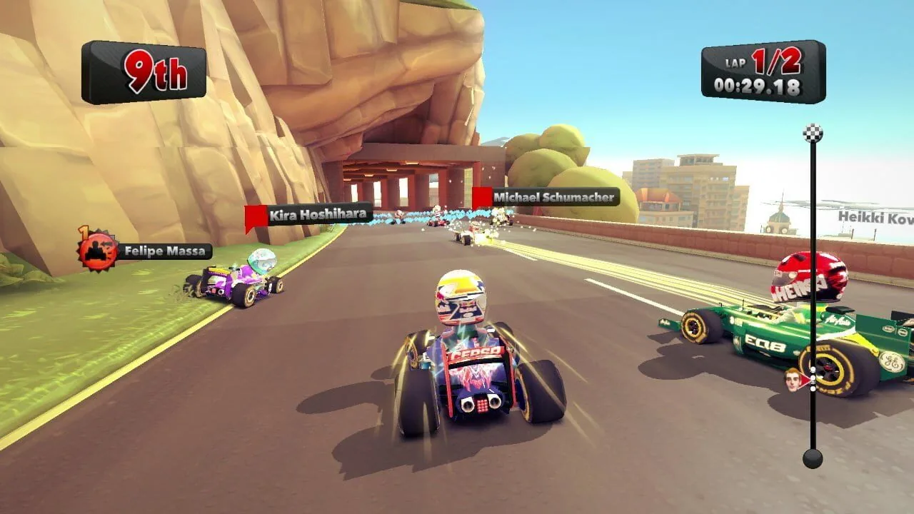 F1 Race Stars screenshot 1