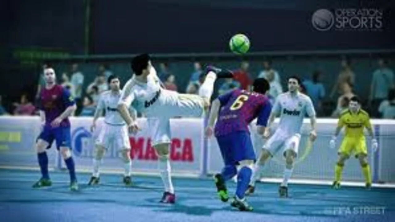 FIFA Street gameplay on PlayStation 3