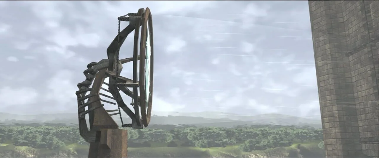 Ico gameplay on PlayStation 3