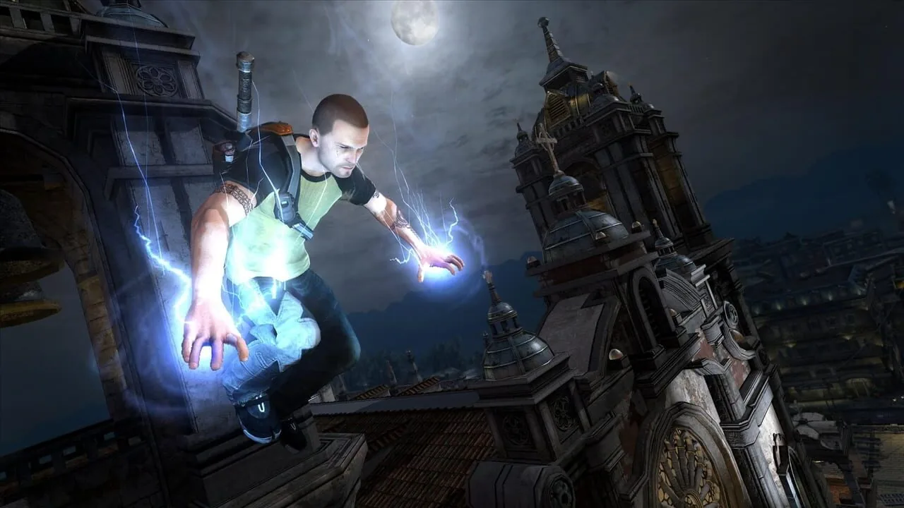 Infamous 2 gameplay on PlayStation 3