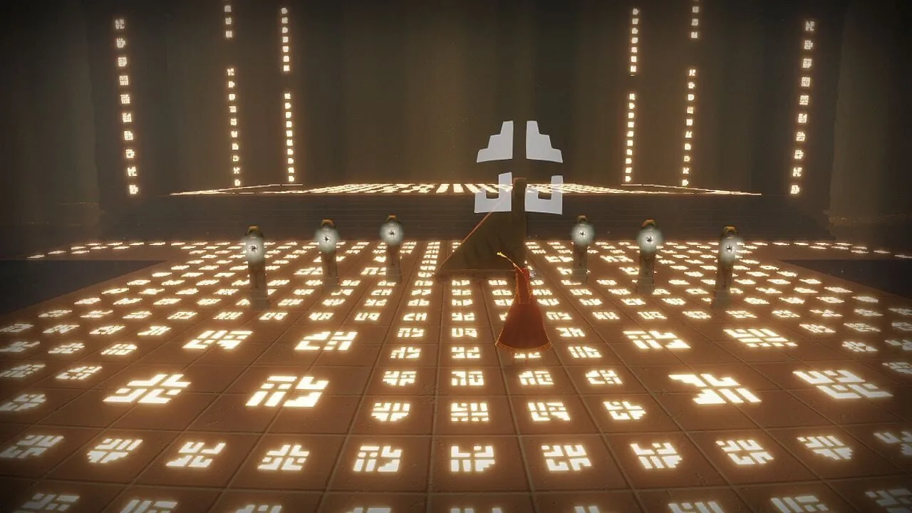 Journey gameplay on PlayStation 3