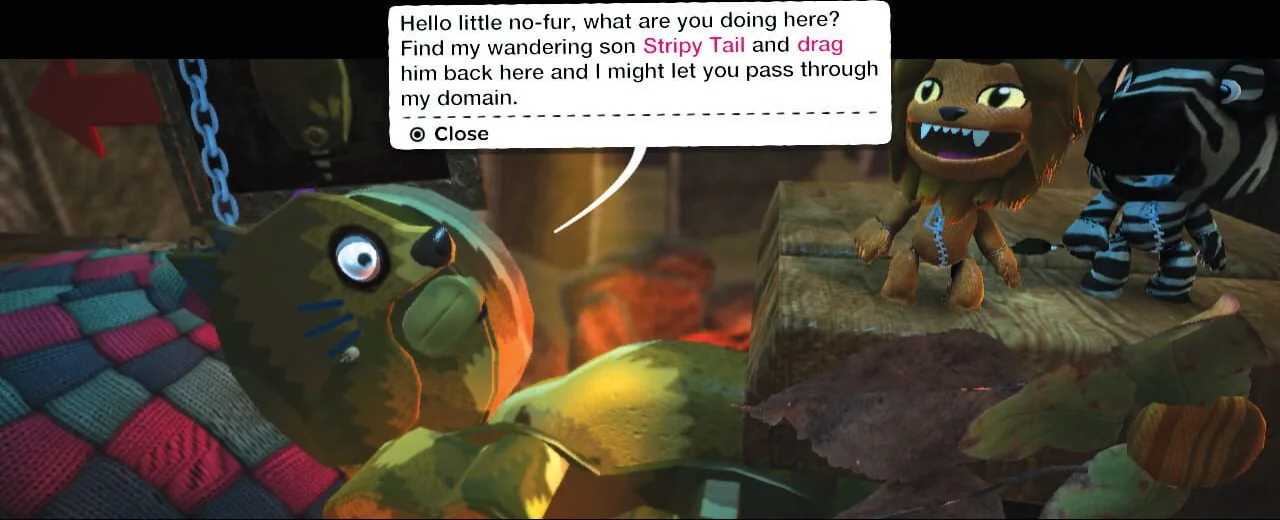 LittleBigPlanet gameplay on PlayStation 3