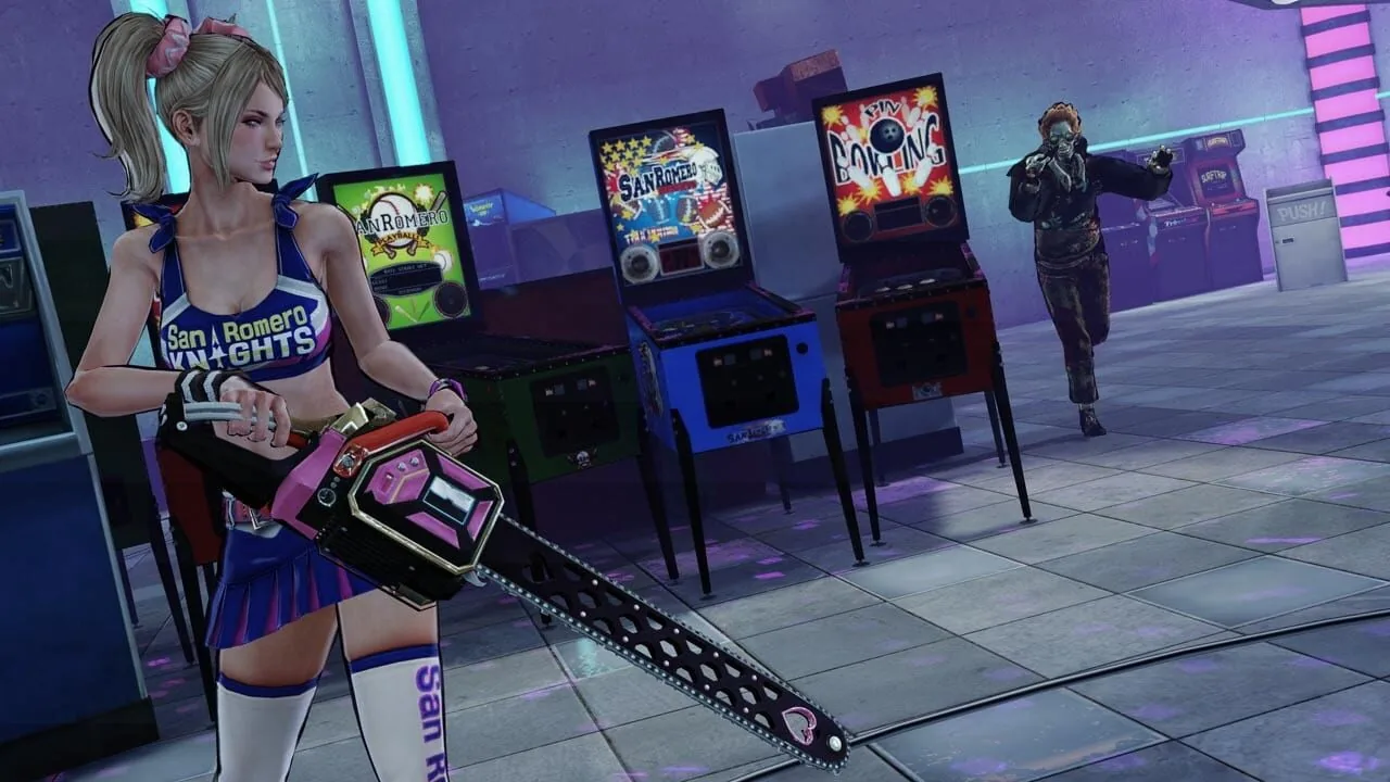 Lollipop Chainsaw gameplay on PlayStation 3