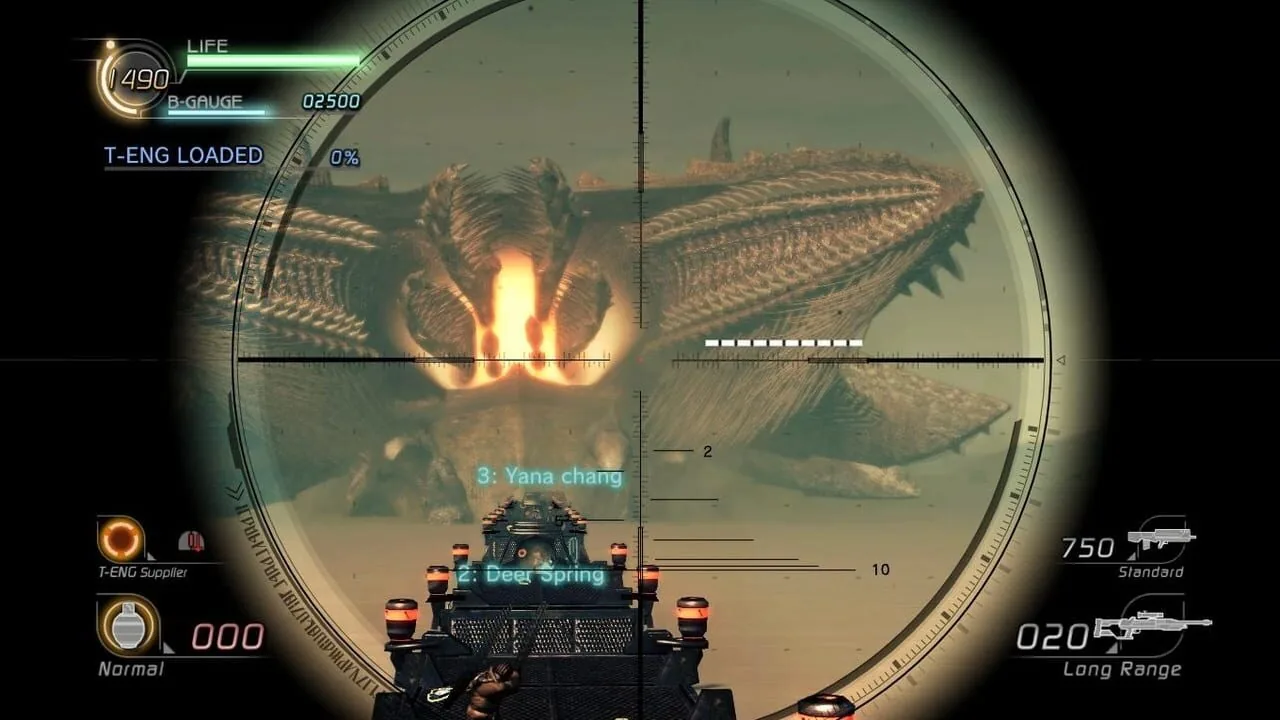 Lost Planet 2 gameplay on PlayStation 3