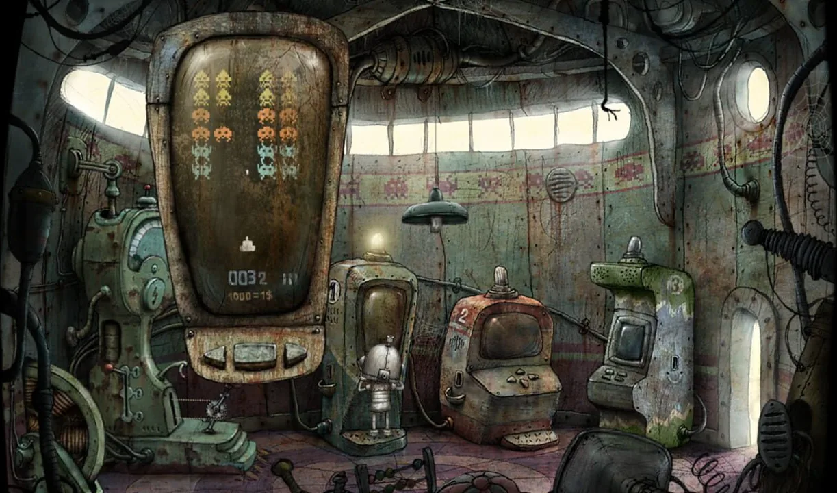 Machinarium gameplay on PlayStation 3