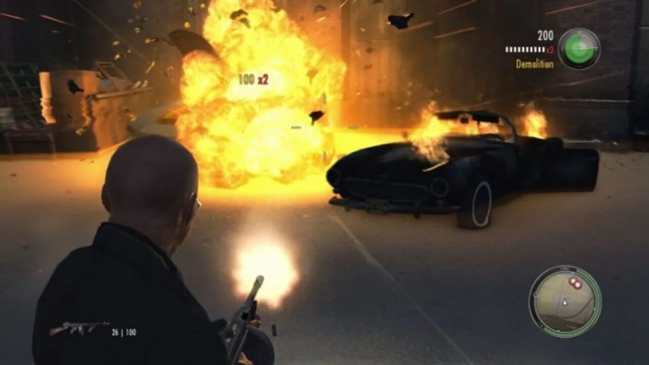 Mafia II: Jimmy's Vendetta gameplay on PlayStation 3
