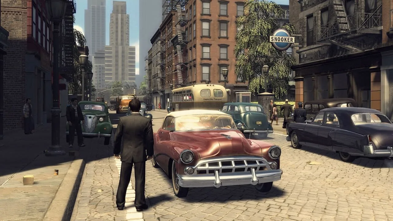 Mafia II gameplay on PlayStation 3