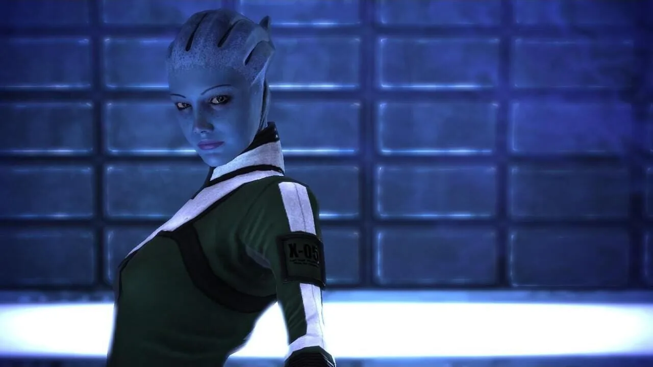 Mass Effect gameplay on PlayStation 3