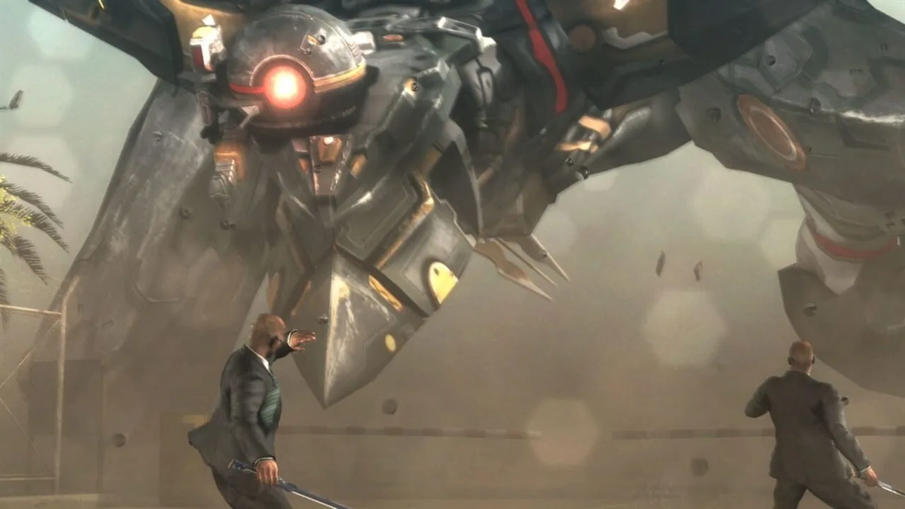 Metal Gear Rising: Revengeance gameplay on PlayStation 3