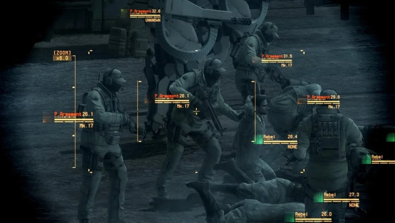 Metal Gear Solid 4: Guns of the Patriots gameplay on PlayStation 3
