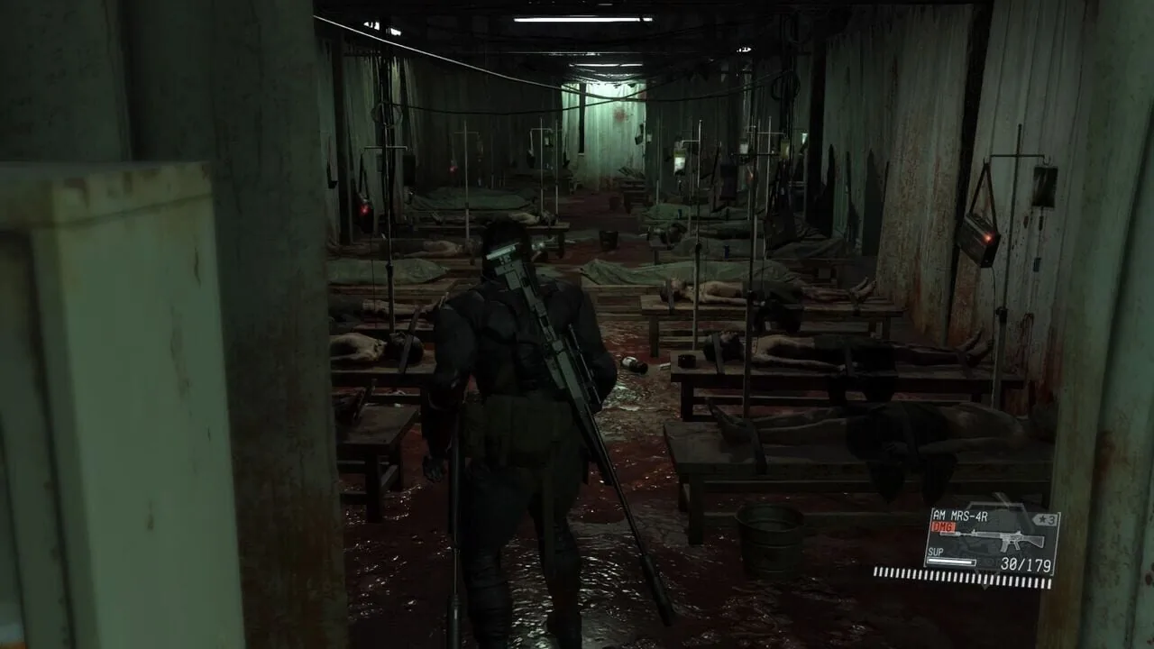 Metal Gear Solid V: The Phantom Pain gameplay on PlayStation 3