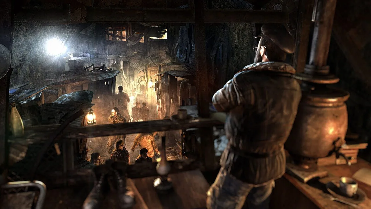 Metro: Last Light gameplay on PlayStation 3