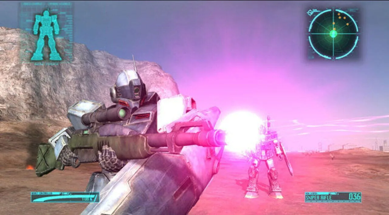Mobile Suit Gundam: Crossfire gameplay on PlayStation 3