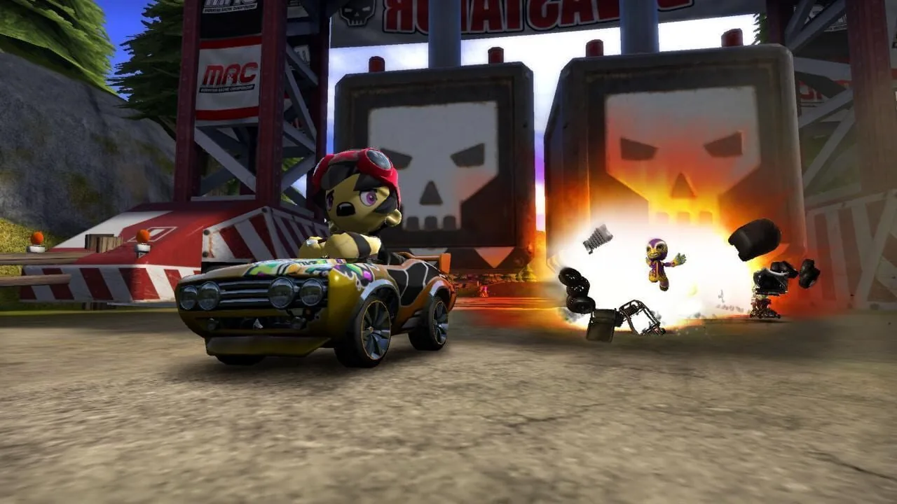 ModNation Racers gameplay on PlayStation 3