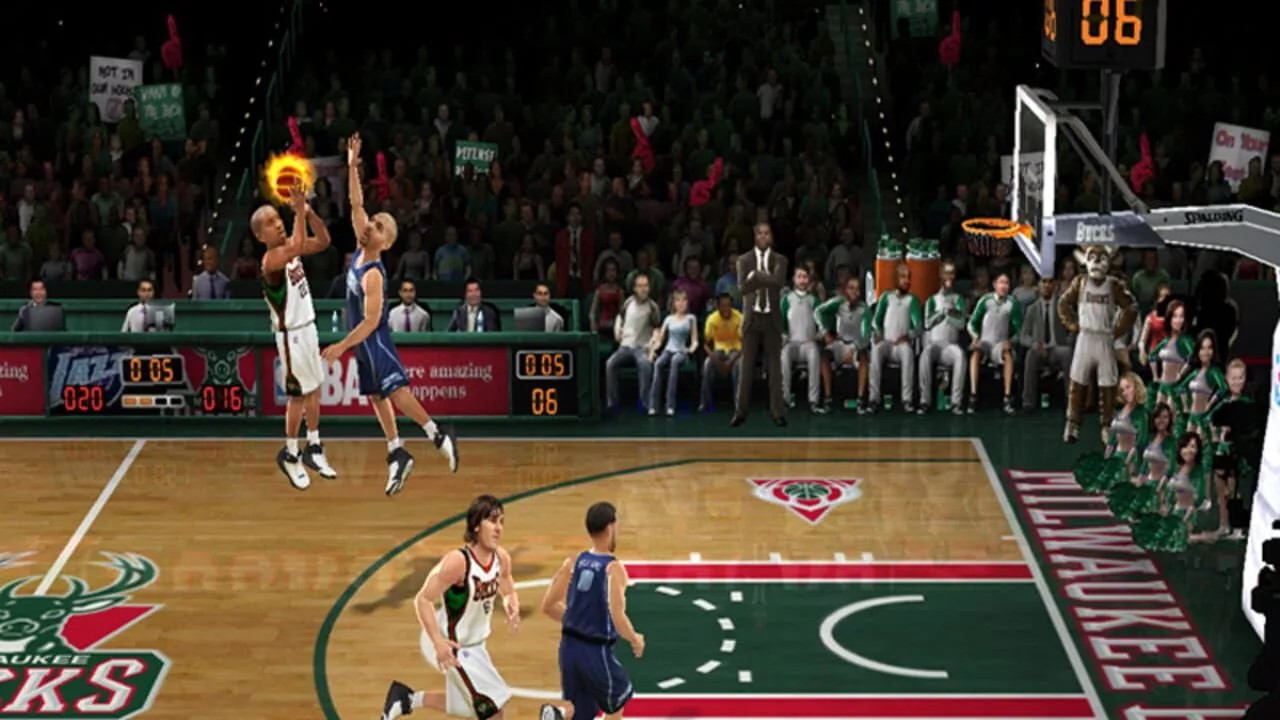 NBA Jam gameplay on PlayStation 3