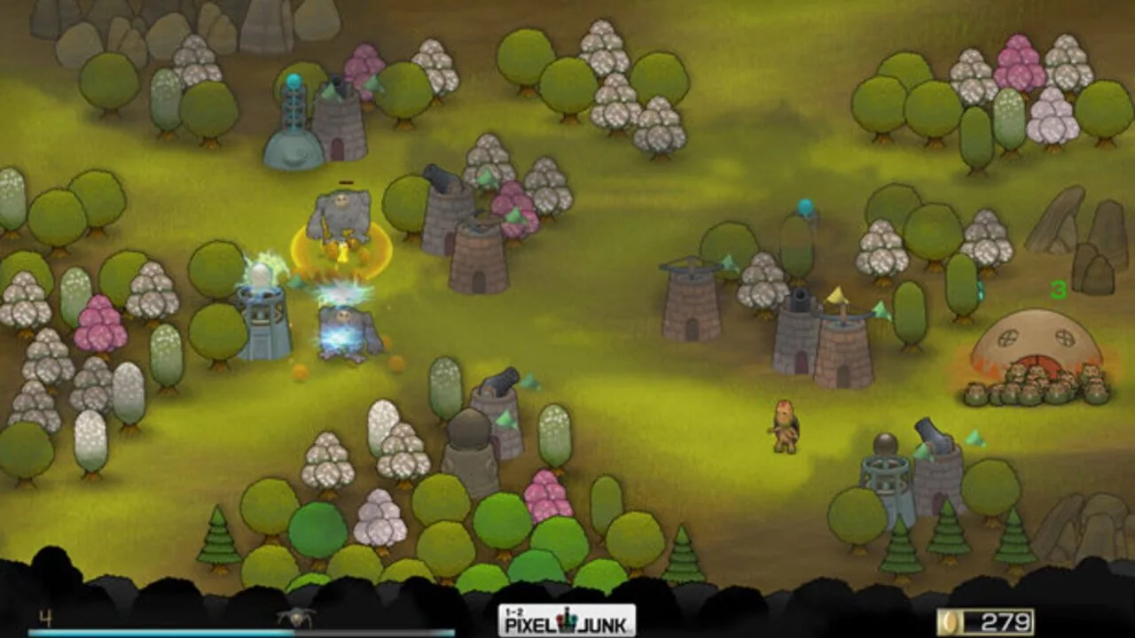 PixelJunk Monsters screenshot 2