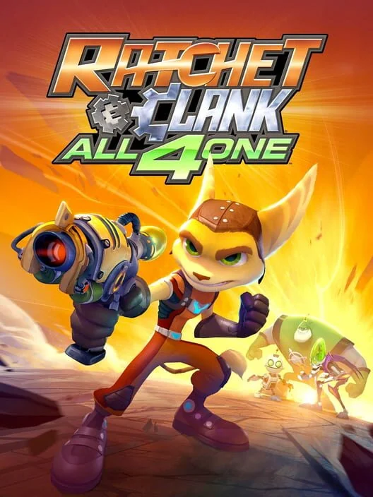Ratchet & Clank: All 4 One box art