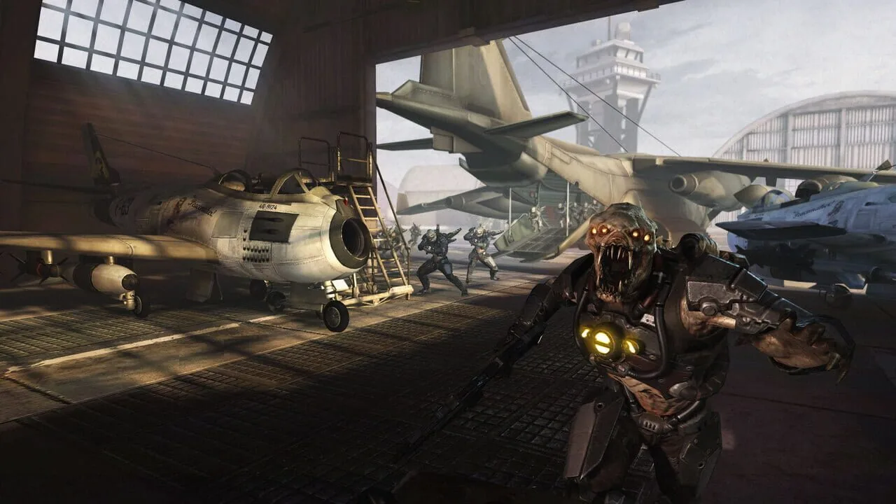 Resistance 2 gameplay on PlayStation 3
