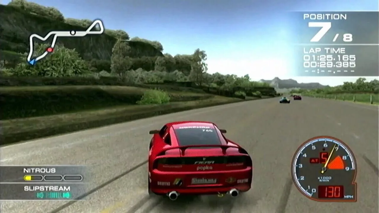 Ridge Racer 7 gameplay on PlayStation 3