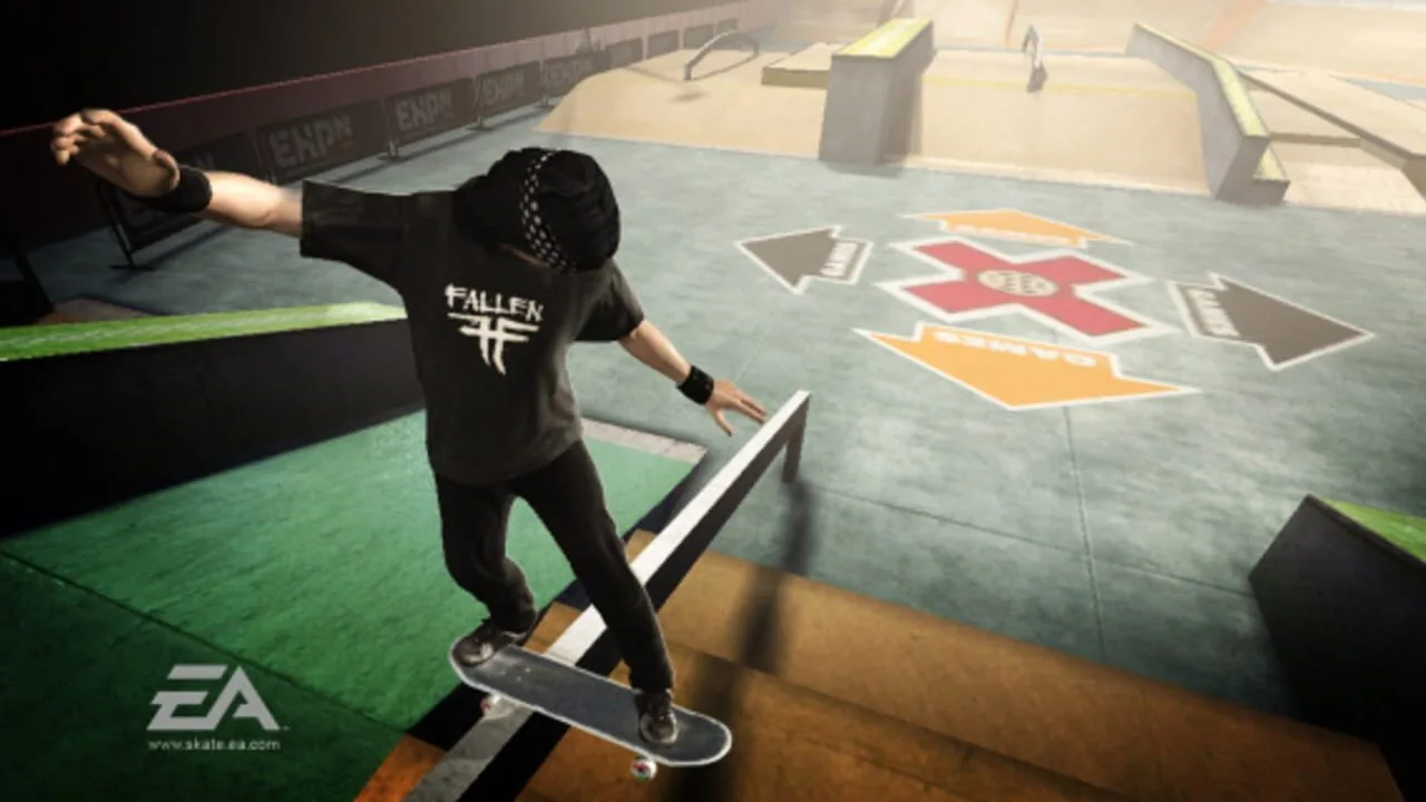 Skate gameplay on PlayStation 3
