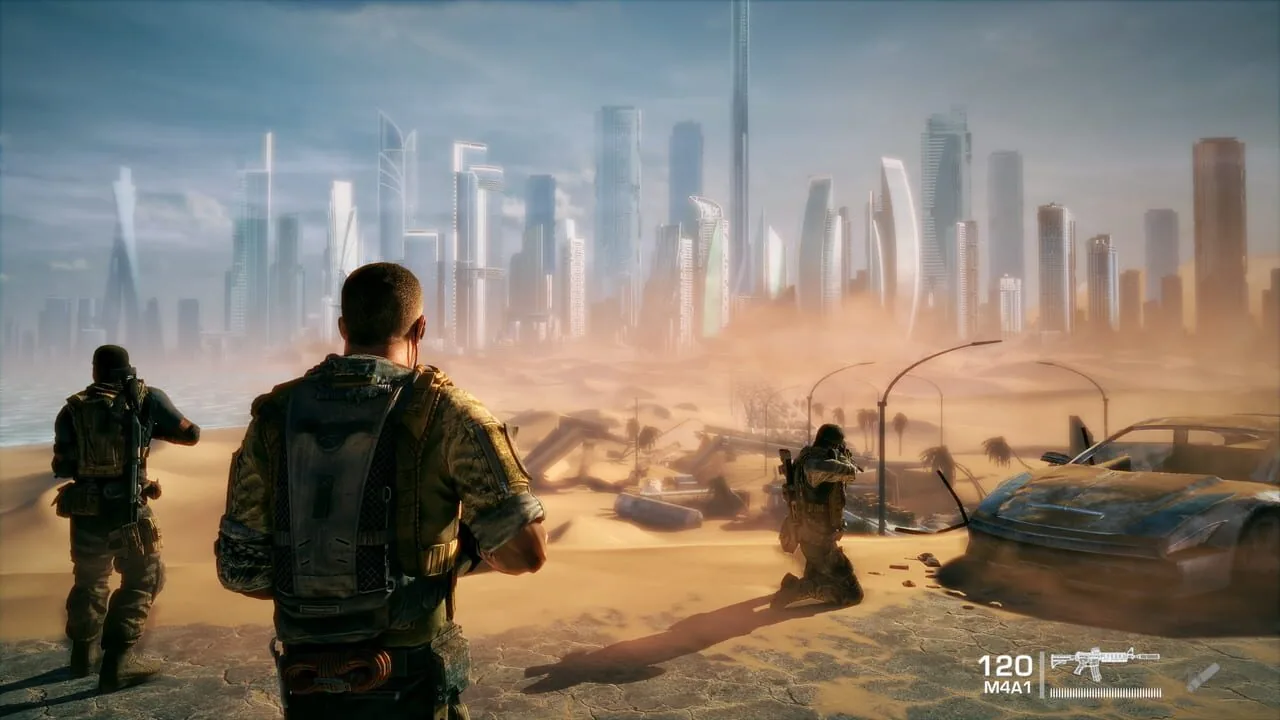 Spec Ops: The Line gameplay on PlayStation 3