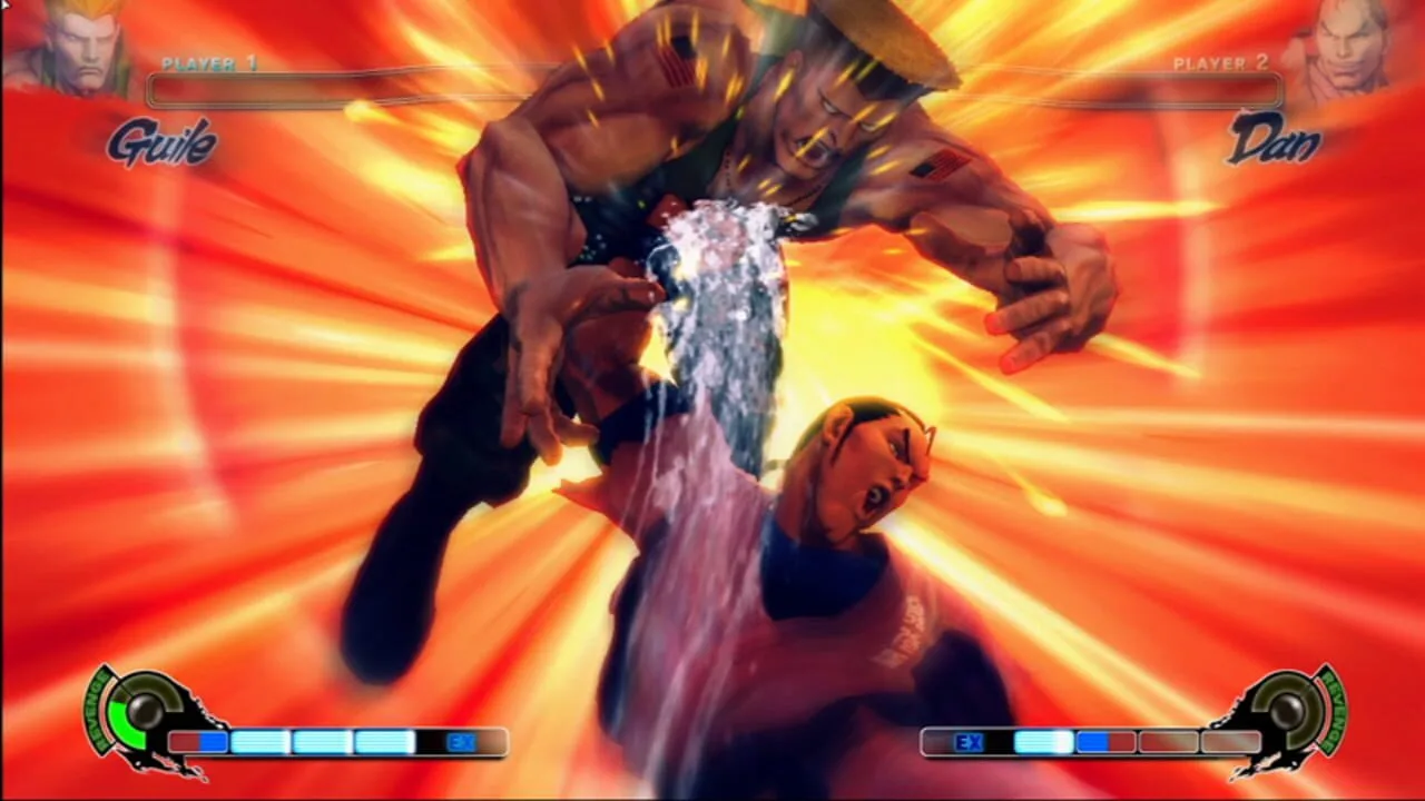 Street Fighter IV gameplay on PlayStation 3