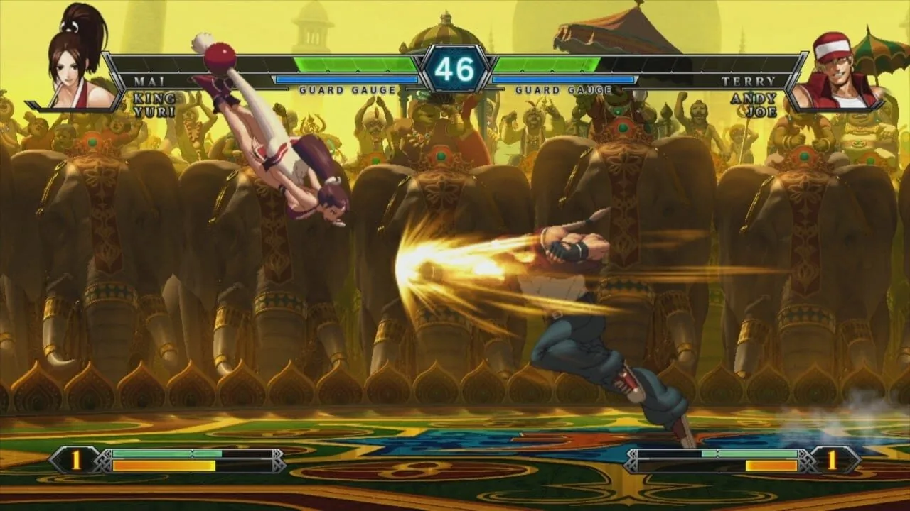The King of Fighters XIII gameplay on PlayStation 3