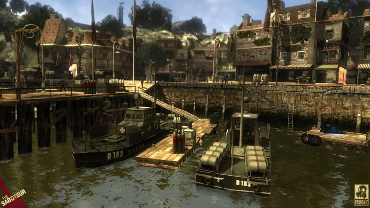 The Saboteur gameplay on PlayStation 3