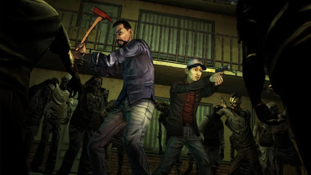 The Walking Dead gameplay on PlayStation 3