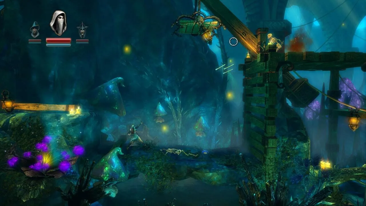 Trine gameplay on PlayStation 3