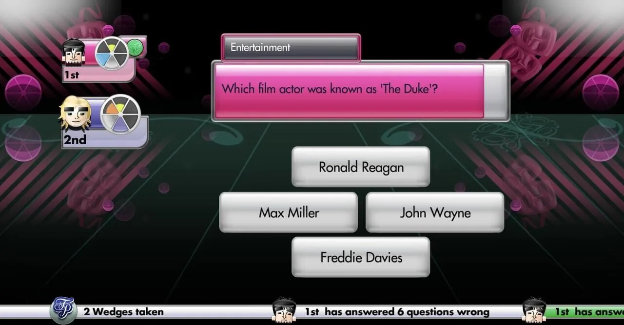 Trivial Pursuit screenshot 1
