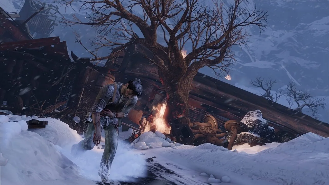 Uncharted 2: Among Thieves gameplay on PlayStation 3